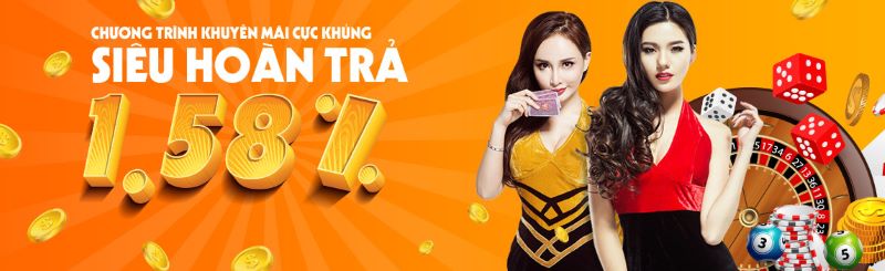 Khuyến mãi hoàn trả lên đến 1.58%